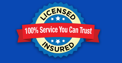 licensed and insured stamp Home